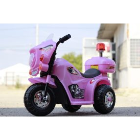 Mini-Elektro-Kleinmotor BJQ991 mit 3 Rädern - Pink