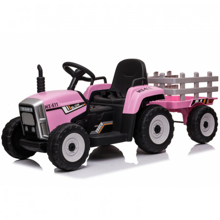 Elektro-Kleintraktor BJ611, 60W 12V - Rosa