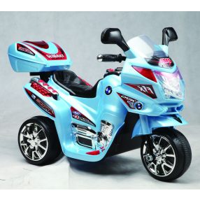 Mini-Elektro-Kleinmotor C051, 35W mit 3 Rädern - Blau