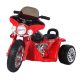 Mini elektrischer Rot Polizist kleiner Motor mit 3 Rädern JT568 35W