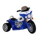 Mini elektrischer Blau Polizist kleiner Motor mit 3 Rädern JT568 35W