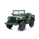 Militärischer elektrischer 4x4 Geländewagen 4x4, 12V, 180W - Grün