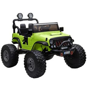   Monster Truck SX1719, 2 Sitze, 4x4, 180W, 12V Elektro-Kleinwagen - Grün