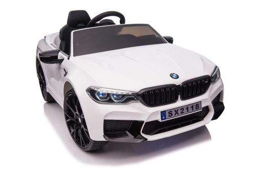 BMW M5 12V, 90W Elektro-Kleinwagen - Weiß