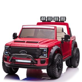   Ford Super Duty F450, 4x4, 180W elektrischer Lieferwagen - Rot