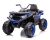 ATV SuperOffroad 140W 12V, RC Elektrokleinwagen - Blau/Schwarz