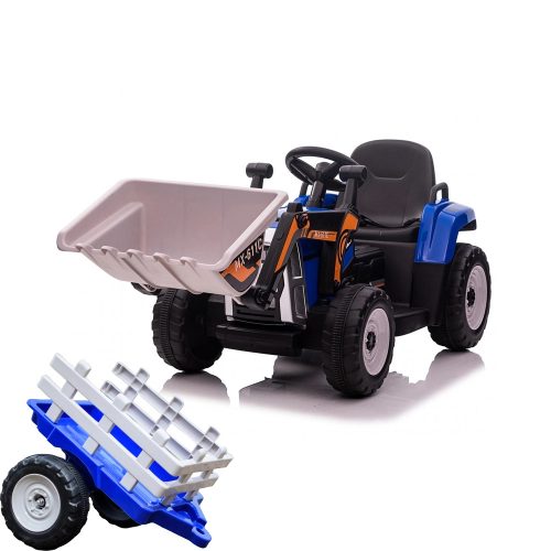 Ackerschlepper - 60W - 12V - 4,5Ah - Elektrobagger - Blau