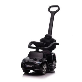   BMW 6V 4.5Ah 2in1 Schwarz elektrisches Babyauto, Babytaxi mit Rollstuhl