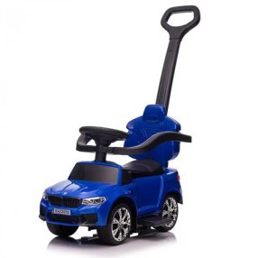   BMW 6V 4.5Ah 2in1 Blau elektrisches Babyauto, Babytaxi mit Rollstuhl