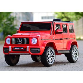 Mercedes G63 AMG, 60W 12V Elektro-Kleinwagen - Rot
