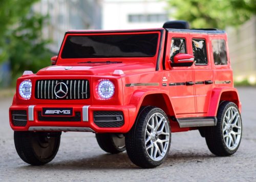 Mercedes G63 AMG, 60W 12V Elektro-Kleinwagen - Rot