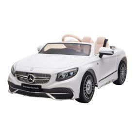 Mercedes S650 MAYBACH, 70W 12V Elektro-Kleinwagen - Weiß