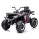 ATV SuperOffroad, 140W 12V Elektro-Kleinwagen - Schwarz/Weiß