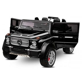   Mercedes G650 MAYBACH LOUNDLET - 4x4, 180W, 12V - elektrischer Lieferwagen - Schwarz