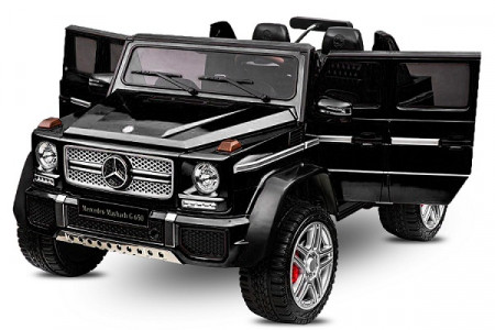 Mercedes G650 MAYBACH LOUNDLET - 4x4, 180W, 12V - elektrischer Lieferwagen - Schwarz