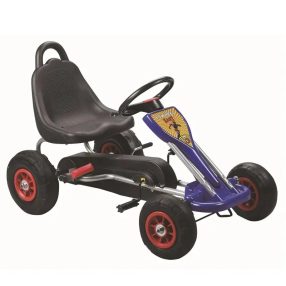 Kleines Elektroauto mit Pedal-Gokart A-05-1 - Blau