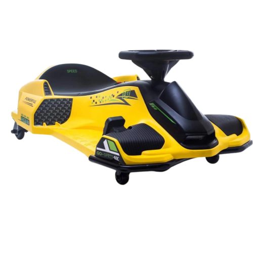 Rider Drift 360, 180W, 24V Elektroauto - Gelb