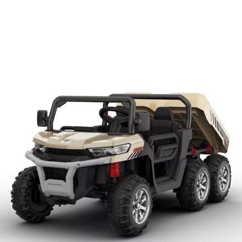 UTV Elektrisch kippbare Plattform Traktor 180W, 12V - Braun