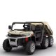 UTV Elektrisch kippbare Plattform Traktor 180W, 12V - Braun