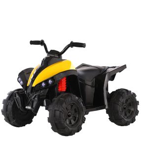   ATV Wolf - 70W, 12V - 4AH - kleines Elektroauto - Gelb/Schwarz
