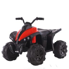 ATV Wolf - 70W, 12V - 4AH - Elektro-Kleinwagen - Rot/Schwarz