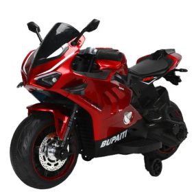 Kleiner Elektromotor BDQ888 70W - 12V - 4 Ah - Rot