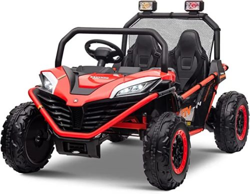 UTV - Dünen-Buggy, 2-Sitzer - 200W, 24V - 10AH - Elektro-Kleinwagen - Rot