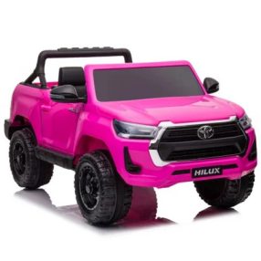   Toyota Hilux 2020 - 4x4 180W 12V 14Ah - elektrischer Lieferwagen - Pink