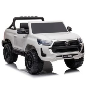  Toyota Hilux 2020 - 4x4 180W 12V 14Ah - elektrischer Lieferwagen - Weiß