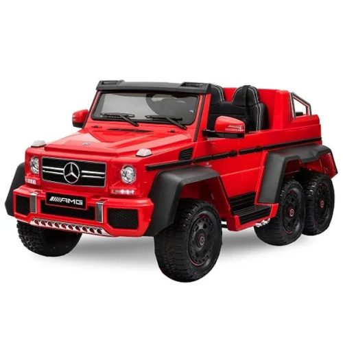 Mercedes G63 6x6, 270W - Elektrischer Kleinwagen - Rot