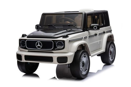 Mercedes EQG - 140W, 12V - 9AH - elektrischer Kleinwagen - Weiß