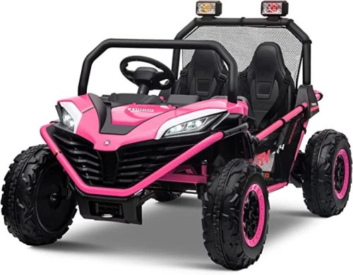 UTV - Dünen-Buggy, 2-Sitzer - 300W, 24V - 10AH - Elektro-Kleinwagen - Pink