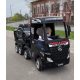 Mercedes ACTROS mit Pritsche - 180W, 12V - 9AH - elektrischer Lieferwagen - Schwarz