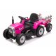 Elektrischer Kleintraktor BJ611, 60W 12V - Rosa