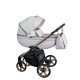 Adbor 3d prémium kinderwagen 3in1 - weiß