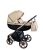 Adbor 3d prémium kinderwagen 3in1 - beige