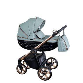Adbor 3d prémium kinderwagen 3in1 - blau