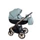 Adbor 3d prémium kinderwagen 3in1 - blau