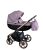 Adbor 3d prémium kinderwagen 3in1 - lila
