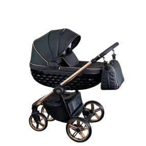 Adbor 3d Prémium kinderwagen 3in1- schwarz