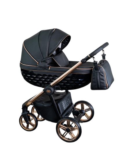Adbor 3d Prémium kinderwagen 3in1- schwarz