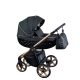 Adbor 3d Prémium kinderwagen 3in1- schwarz