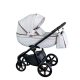 Adbor 3d ring kinderwagen 3in1 -weiß