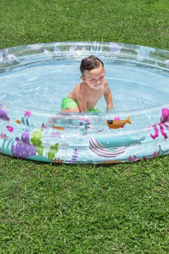 Sea World BESTWAY aufblasbarer Pool, 2+, 183x33cm - Gemustert 