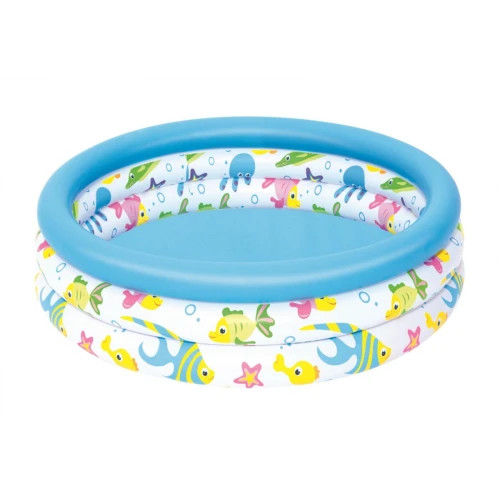 BESTWAY aufblasbarer Pool, 2+, 102x25cm - Gemustert