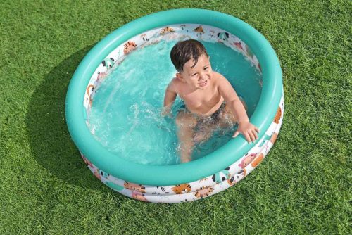 BESTWAY aufblasbarer Pool, 2+, 102x25cm - Gemustert
