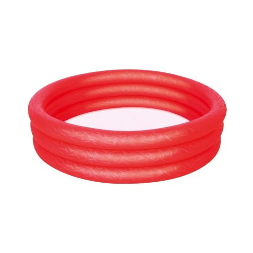 BESTWAY aufblasbares Planschbecken, 102x25cm - Rot 