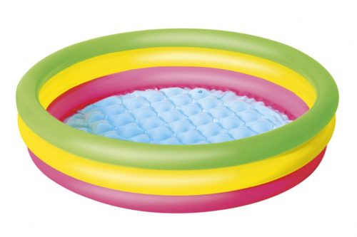  Regenbogen 3 Ringe BESTWAY Pool, 2+, 102x25cm - Farbe