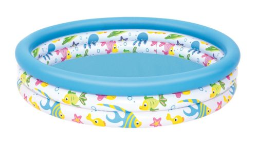 BESTWAY aufblasbarer Pool, 2+, 122x25cm - Gemustert 