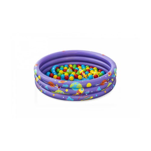 2in1 BESTWAY aufblasbarer Pool, 2+, 102x25cm - Gemustert 